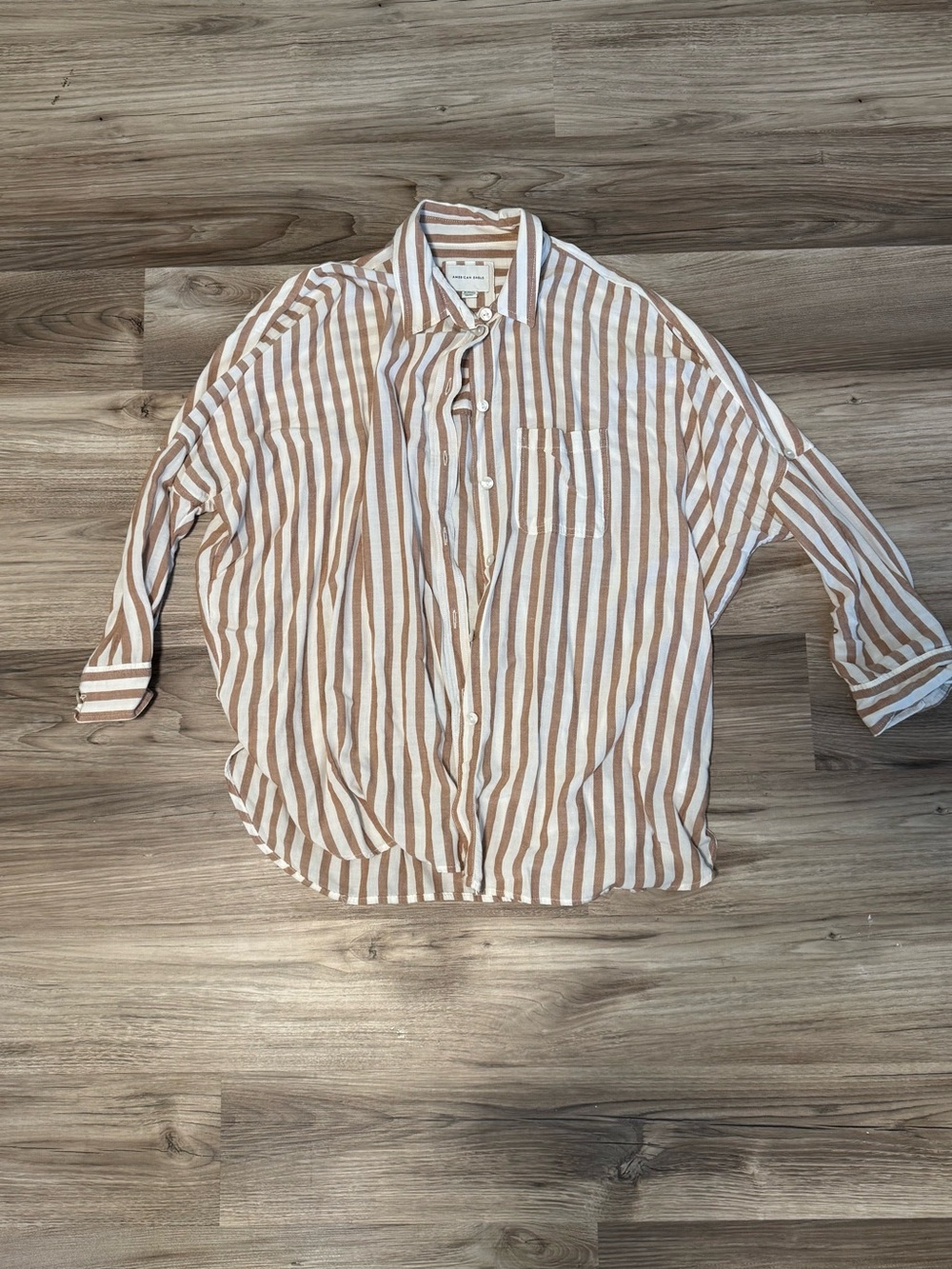 American Eagle Go Big Oversized Shirt